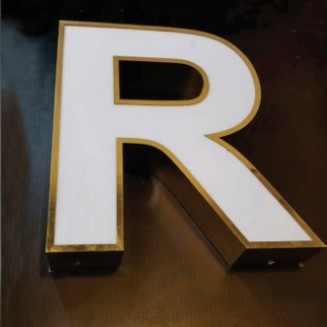 Gold Letters (Without LED)